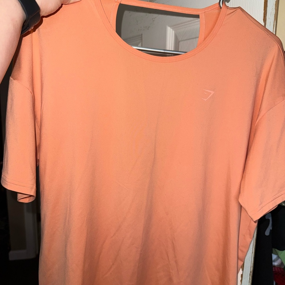 Womens Orange Gymshark T-Shirt